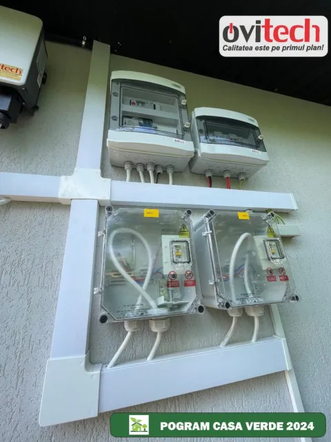 Montaj sistem fotovoltaic 6 kW monofazat, jud. Neamț — fotografia 4